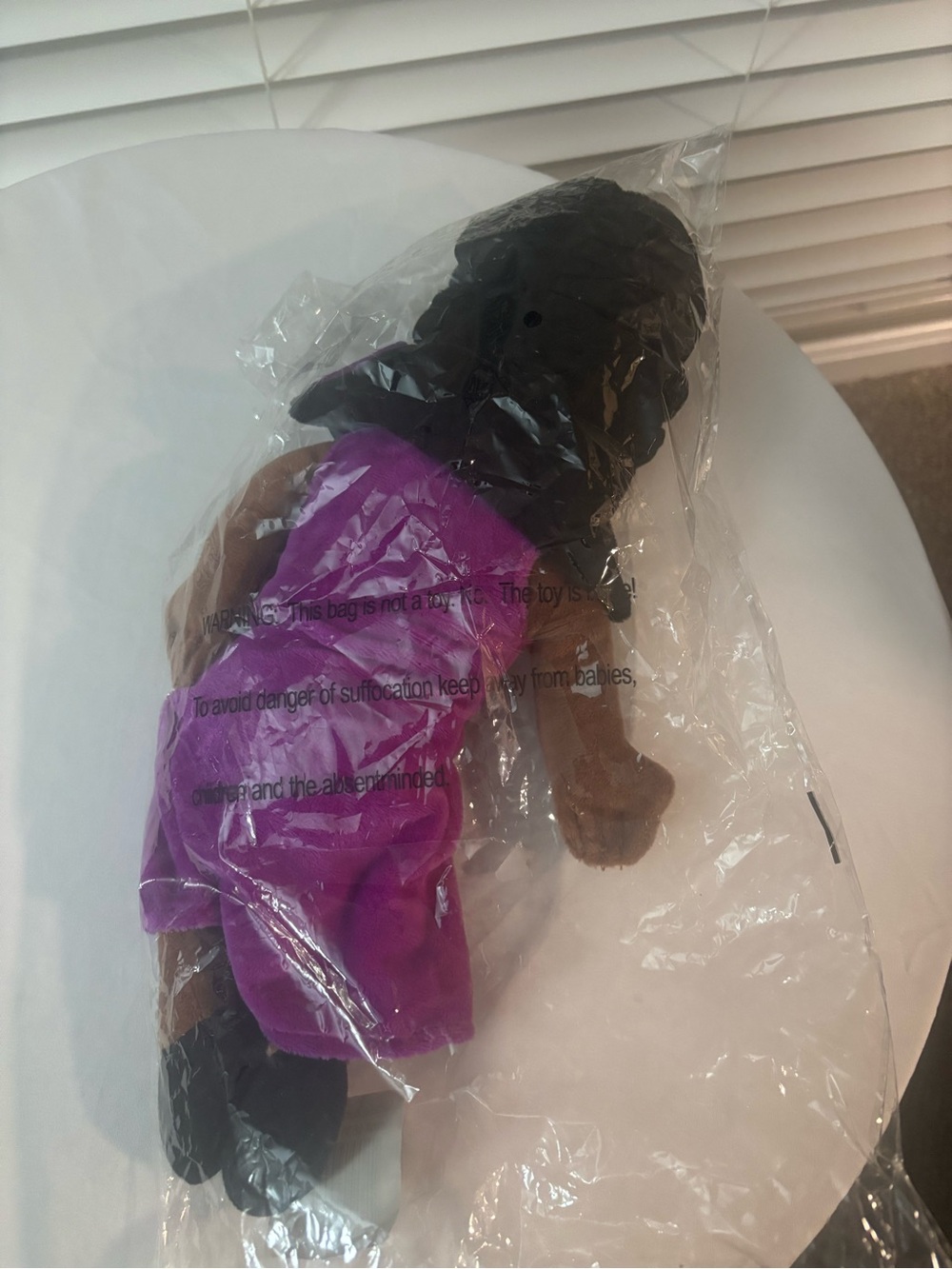 The Unemployed Philosophers Guild Michelle Obama Little Thinker Plush Doll Tag - Picture 6 of 13